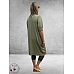 KAFFE CURVE Knit Dress Lizzy Green